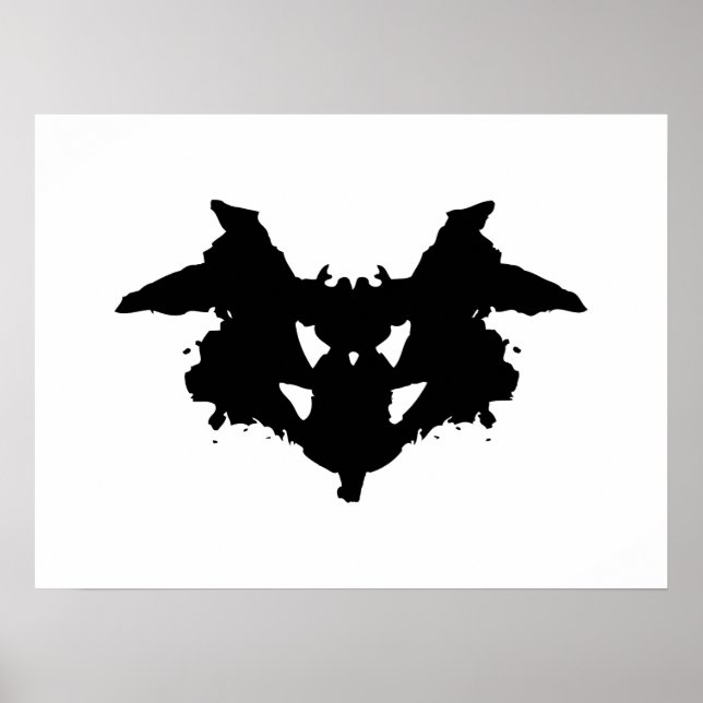 Poster Rorschach Inkblot (Devant)