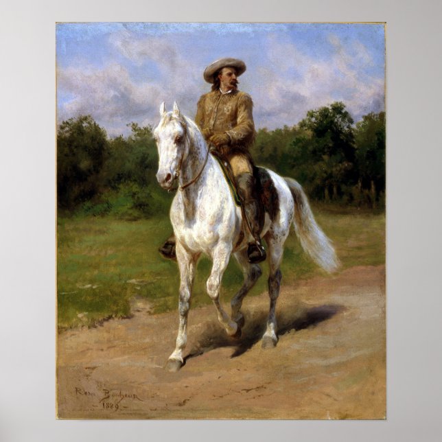 Poster Rosa Bonheur Col. William F. Cody (Buffalo Bill) (Devant)