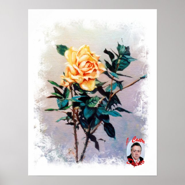 Poster Rosa/Rose (Devant)