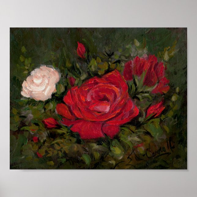 Poster Rose (Devant)