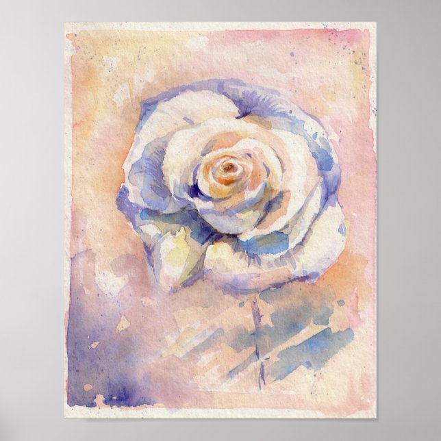 Poster Rose (Devant)