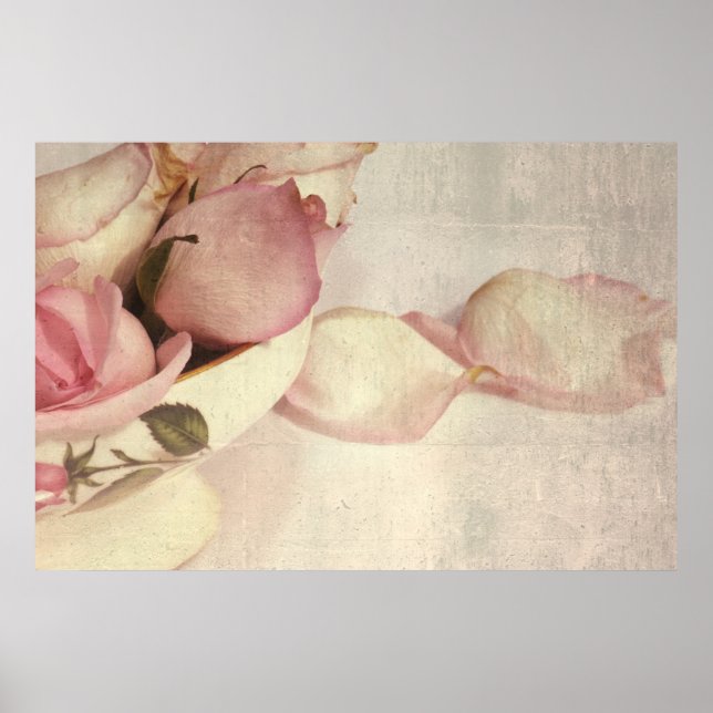 Poster rose (Devant)
