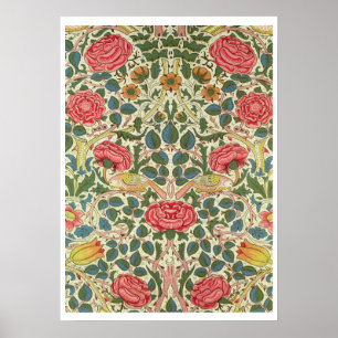 Poster "Rose", 1883 (coton imprimé)