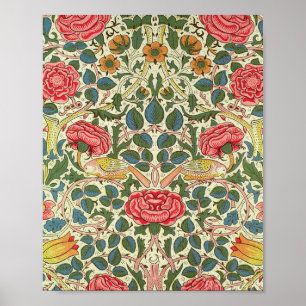 Poster Rose 1883 William Morris
