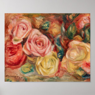 Poster Rose (1912) par Pierre-Auguste Renoir Art nouveau