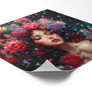 Poster Rose Baccara