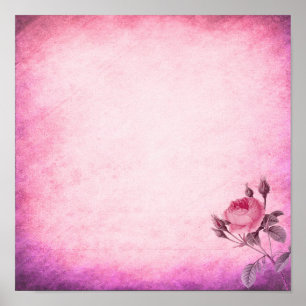 Poster Rose de la Saint Valentin