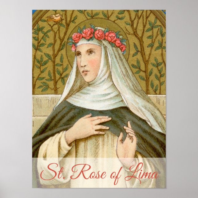 Poster Rose de Lima (BK 020) (Devant)