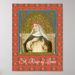 Poster Rose de Lima (BK 020)