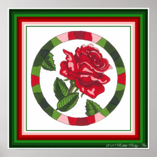Poster Rose de thé Imprimer
