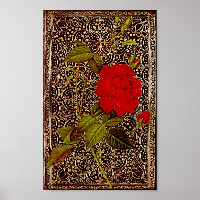 Poster Rose d'or (Devant)