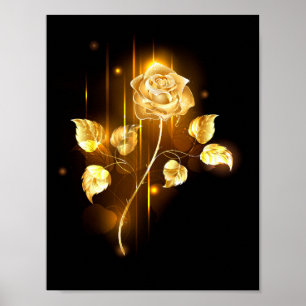 Poster Rose d'or ( rose d'or )
