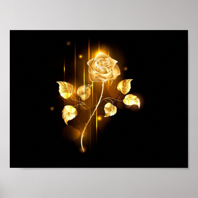 Poster Rose d'or ( rose d'or ) (Devant)