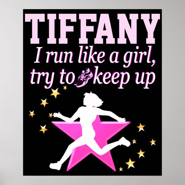 POSTER ROSE ET NOIR PERSONNALISÉS FONCTIONNENT COMME UN P (Devant)