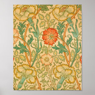 Poster Rose Et Rose Par William Morris