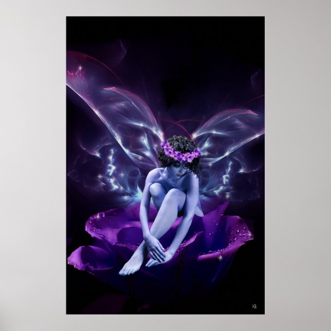 Poster rose Fairy (Devant)