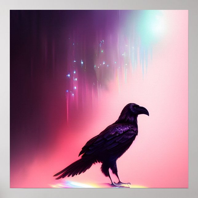 Poster Rose Falls Raven (Devant)