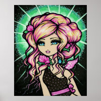 Rose givré Angel Fairy Imaginaire Art