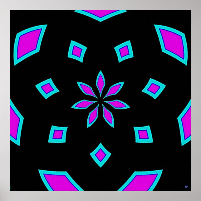 Poster Rose Joy (Devant)