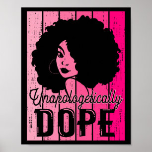 Poster Rose Mois de l'histoire des Noirs Sans excuses Add