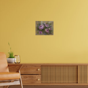 Poster Rose Pâle