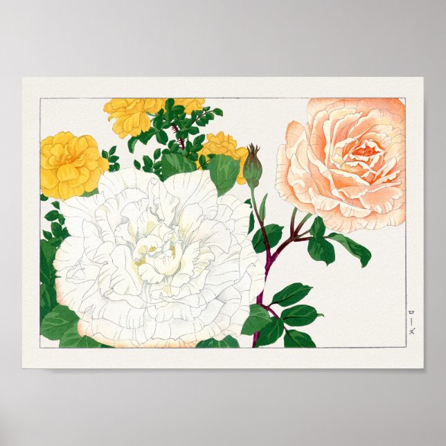 Poster Rose par Tanigami Konan (Devant)