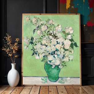 Poster Rose, Vincent van Gogh