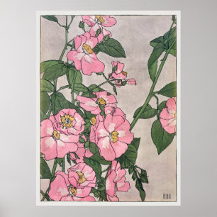 Poster Roses des Prairies