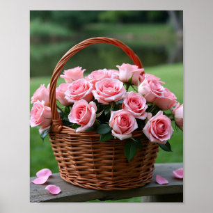 Poster roses roses belles