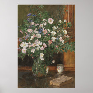 Poster Roses Vintages de la Briar Wild Anna Munthe-Norste