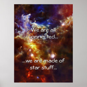 Poster Rosette Nebula et la crèche stellaire