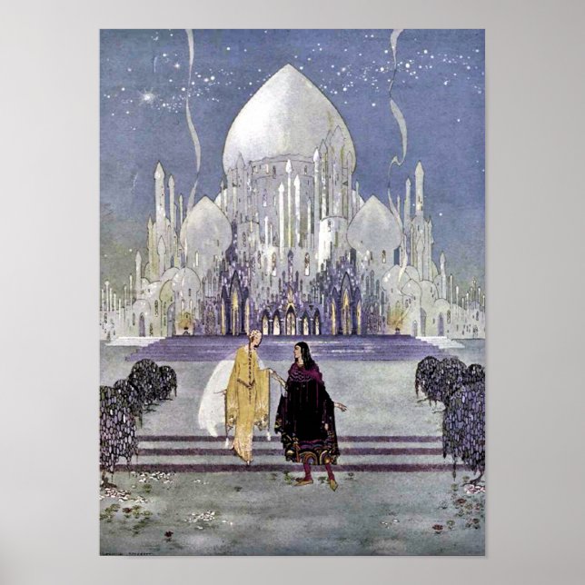 Poster Rossette et le Prince Charmant par Virginia Sterre (Devant)
