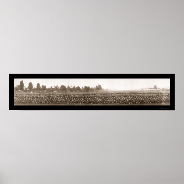 Poster ROTC Fort Myer Photo WWI 1917 (Devant)