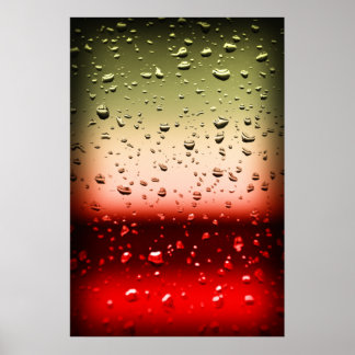 Poster Rothko sous la pluie