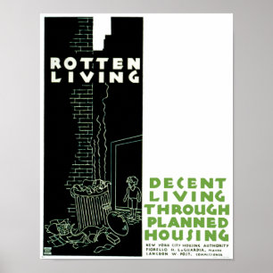 Poster Rotten Living