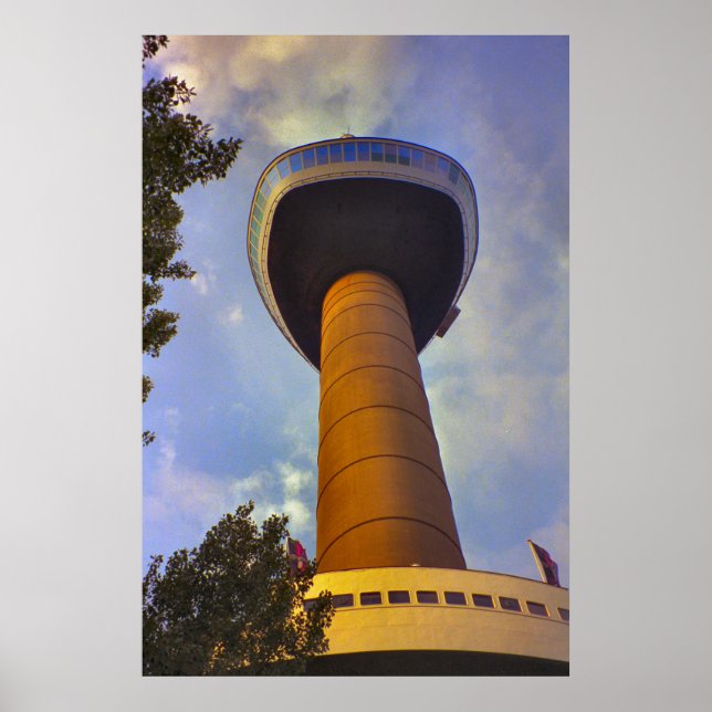 Poster Rotterdam, Euromast (Devant)