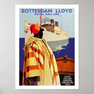 Poster Rotterdam Lloyd