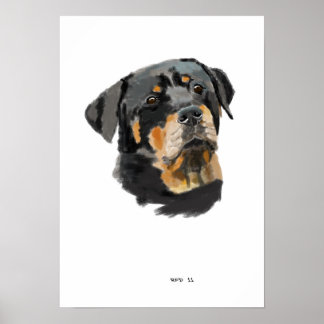 Poster Rottweiler