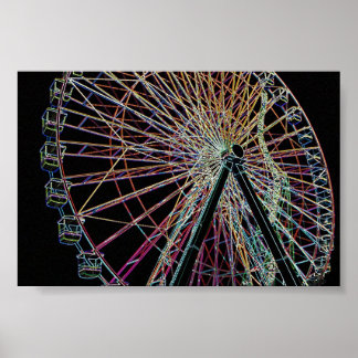 Poster Roue à roulettes