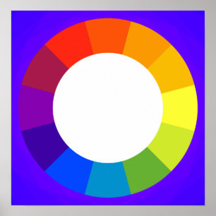 Poster Roue couleur