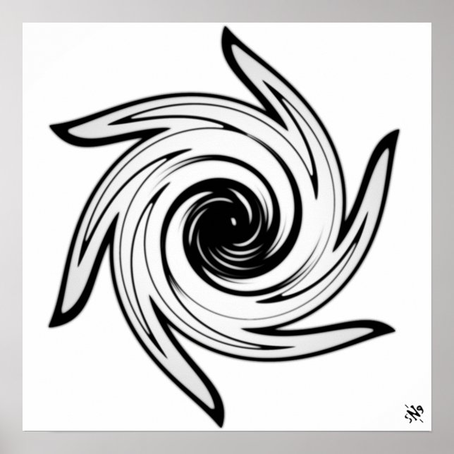 Poster Roue de vie (Devant)