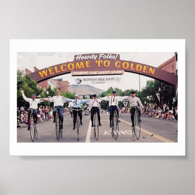 Poster Roue en Colorado (Devant)