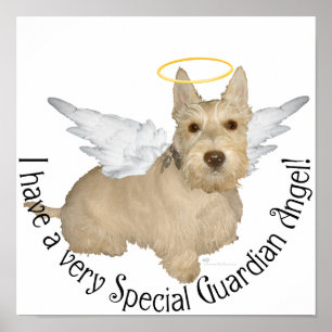 Poster Roue Scottish Terrier Angels