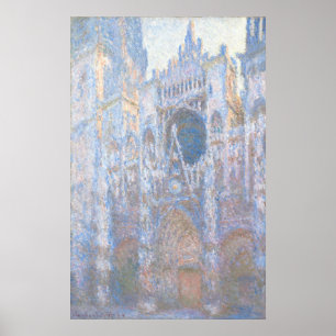 Poster Rouen Cathedral West Façade, Claude Monet Fine Art