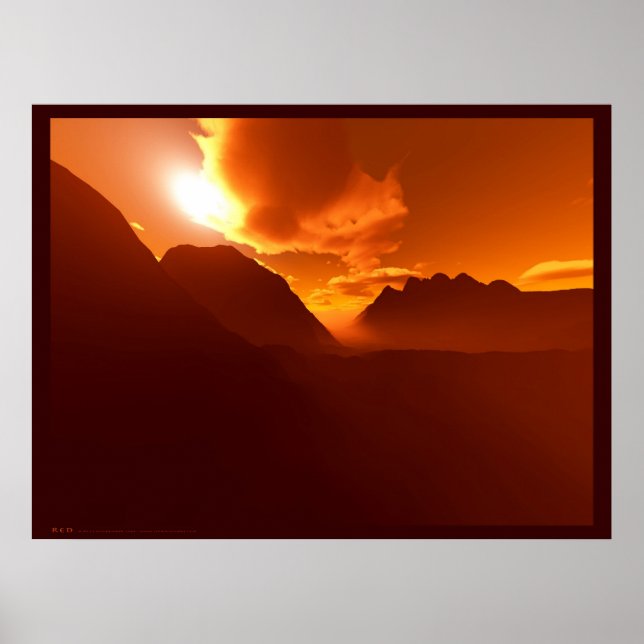 Poster Rouge (Devant)