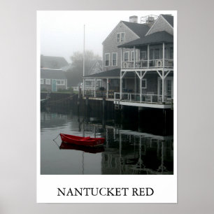 Poster Rouge de Nantucket