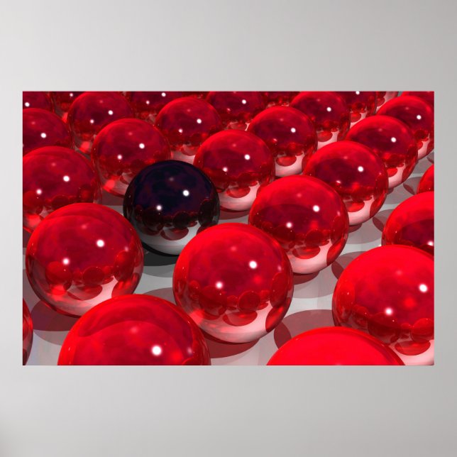 Poster Rouge Et Noir (Devant)