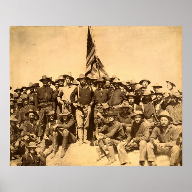 Poster Rough Riders (Devant)