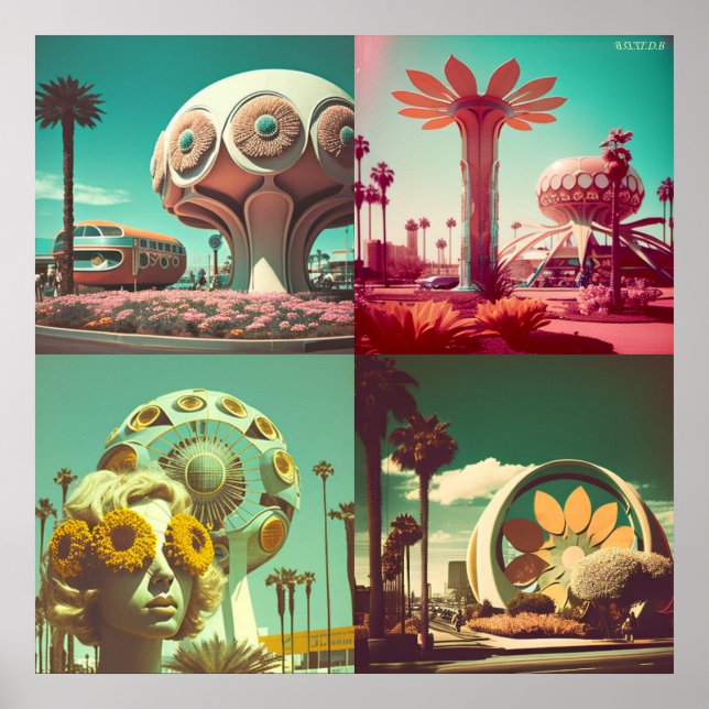 Poster Roulements utopiques - (Avec Logo En Dessin) (Devant)