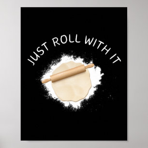 Poster Rouler avec l'art mural